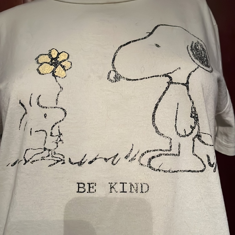 Snoopy Tee Shirt - M - Picture 3 of 4